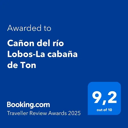 Cañon Del Río Lobos-la De Ton Сasa de vacaciones *