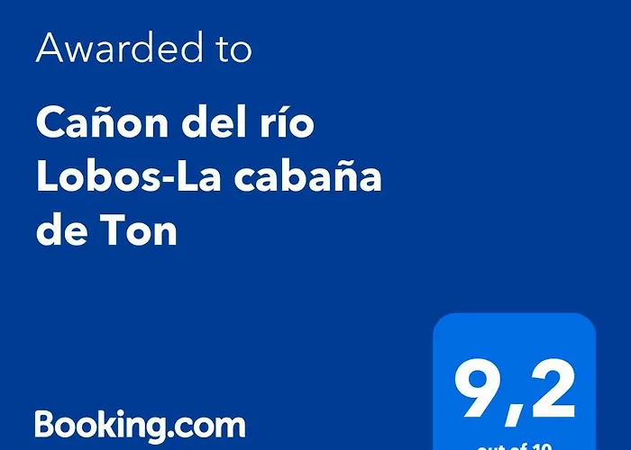 Canon Del Rio Lobos-la De Ton 펜션 *